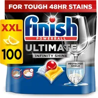 Finish Ultimate Infinity Shine Dishwasher Tablets (x100):&nbsp;was £18.99, now £12.39 at Amazon