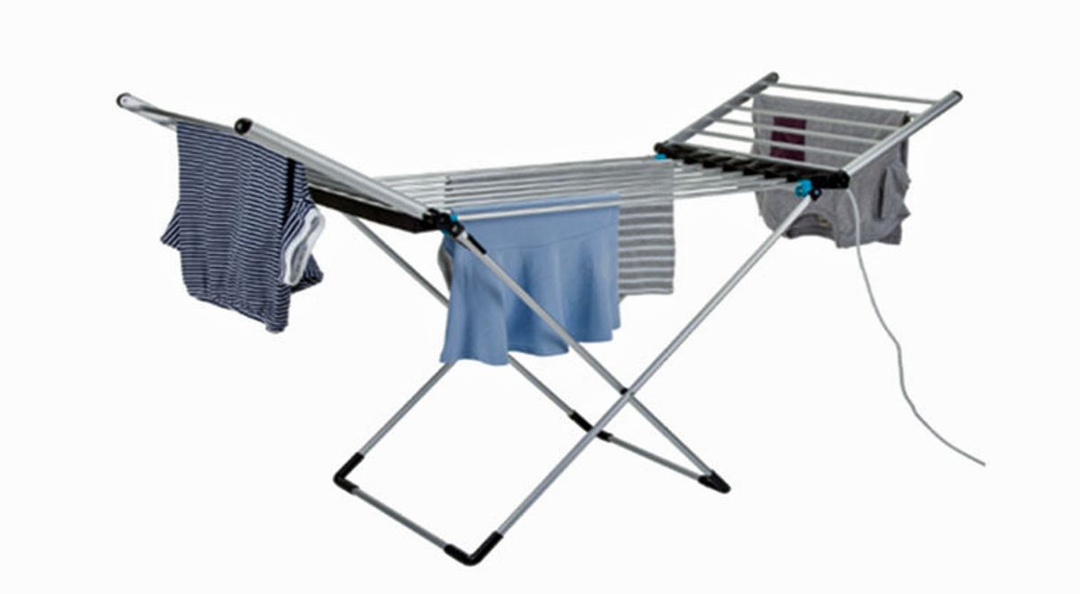 Lidl's famous heated clothes airer is on sale! - Real Homes