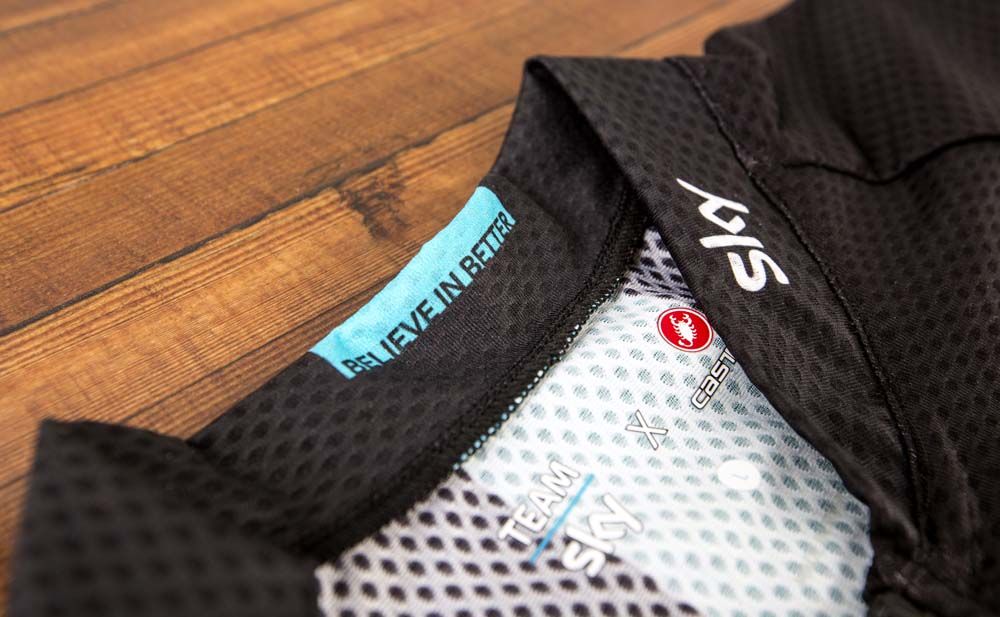 Team Sky will be wearing the Castelli X jersey