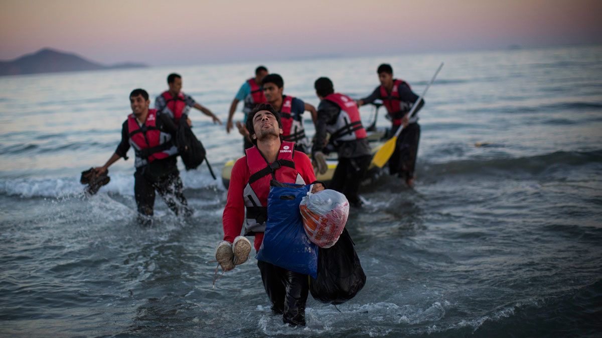 Migrants in Kos
