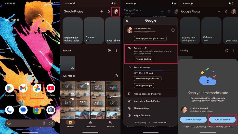 How to use Google Photos to back up your photos and videos | Android ...