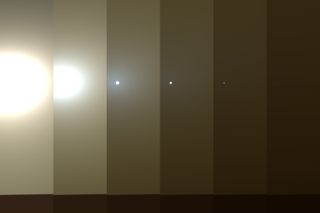As the global dust storm of summer 2018 took hold, NASA's Opportunity rover watched as the sky darkened with dust until it blocked out the Sun.