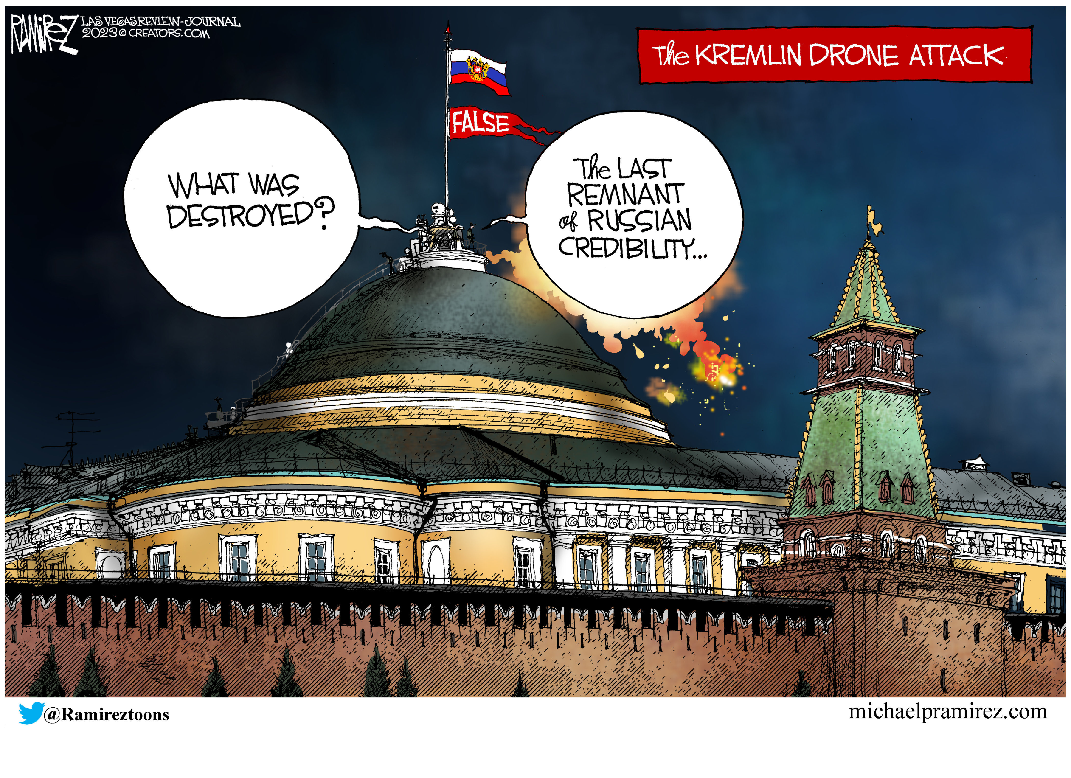 Political cartoon