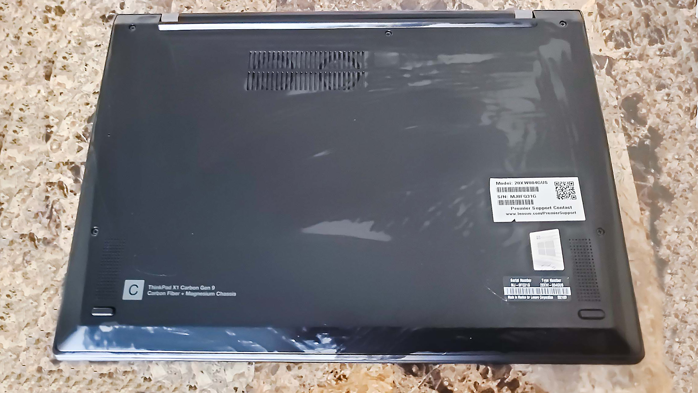 Lenovo ThinkPad X1 Carbon Gen 9 ventilation fan