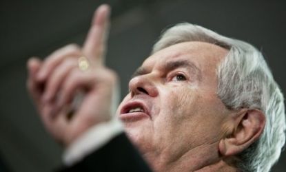 Newt Gingrich has caused a firestorm by declaring that as president, he wouldn't hesitate to send U.S. Marshals to force "activist judges" to explain their decisions.