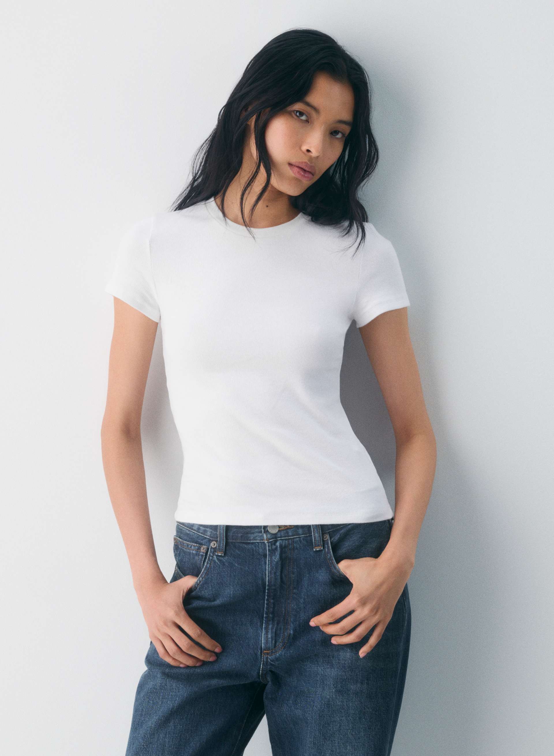 Homestretch&amp;trade; Rib Crew T-Shirt