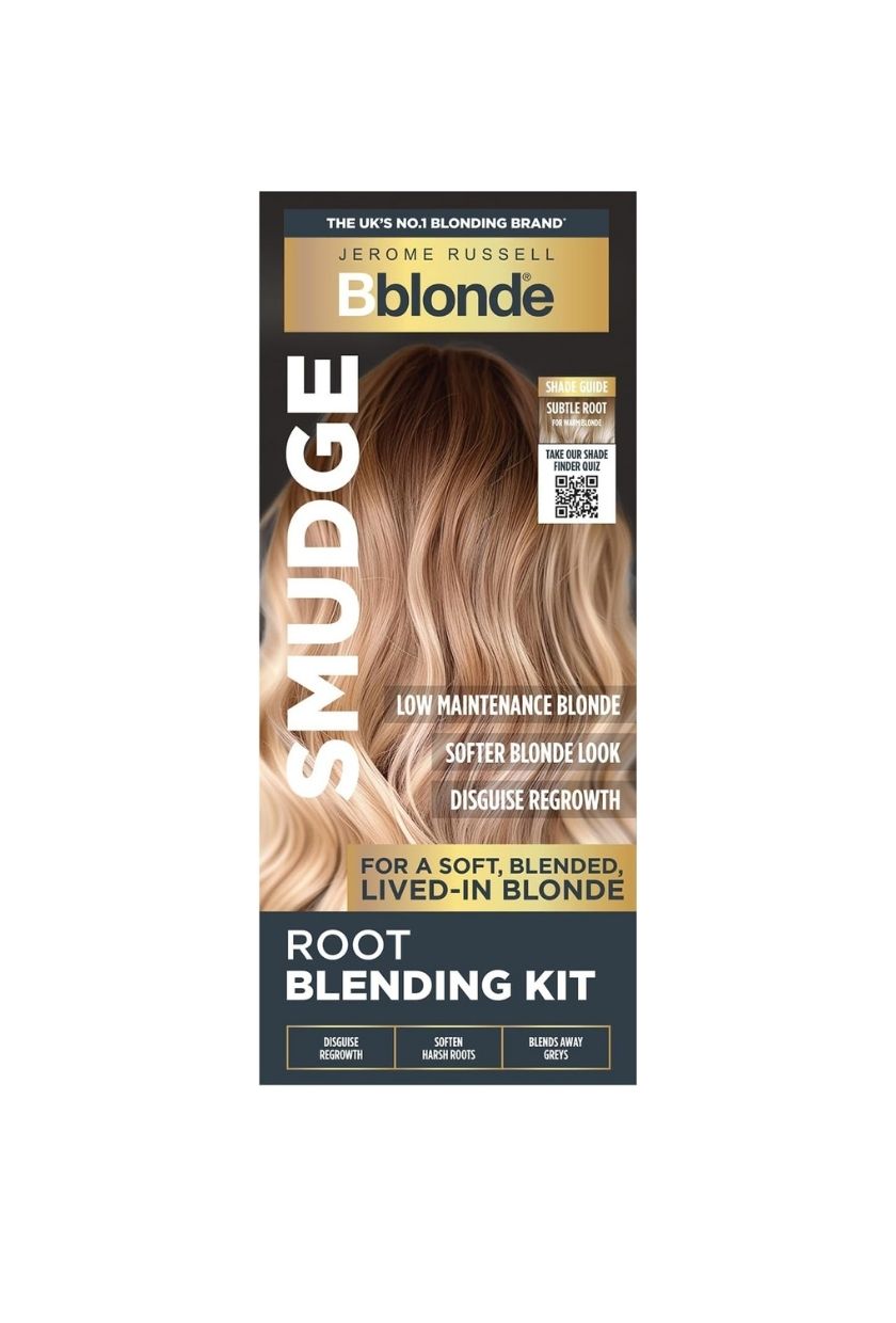 Jerome Russell Bblonde Smudge Root Blending Kit in Subtle Warm | Professional Root Blending Kit | Natural, Lived-In Blonde Look