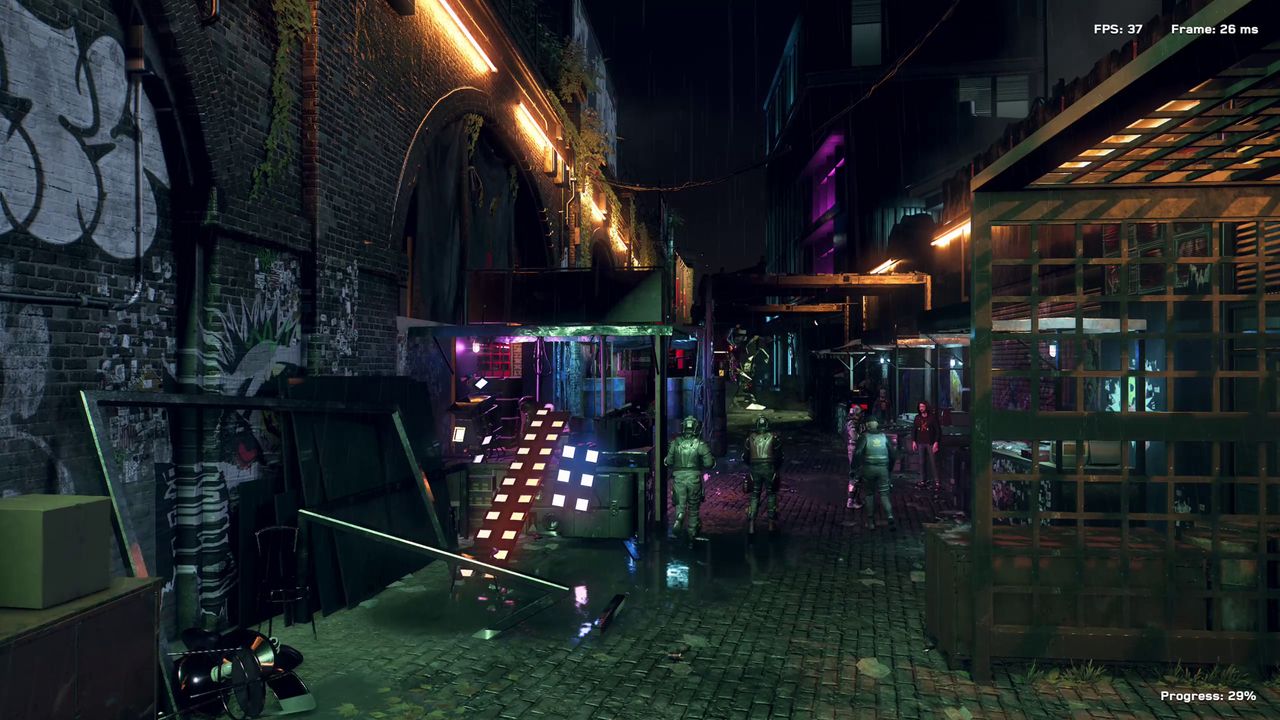 Watch Dogs Legion ray tracing image quality on AMD vs. Nvidia