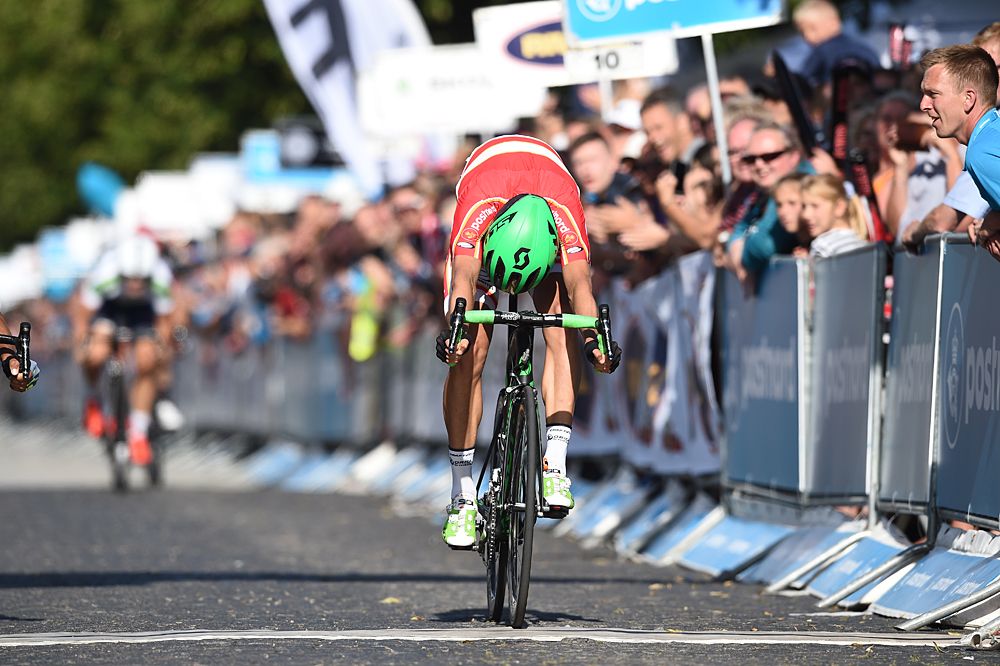 Magnus Cort Nielsen (Team Postnord Danmark) wins stage 2 at Tour of Denmark