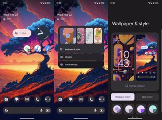 How to change the wallpaper on stock Android