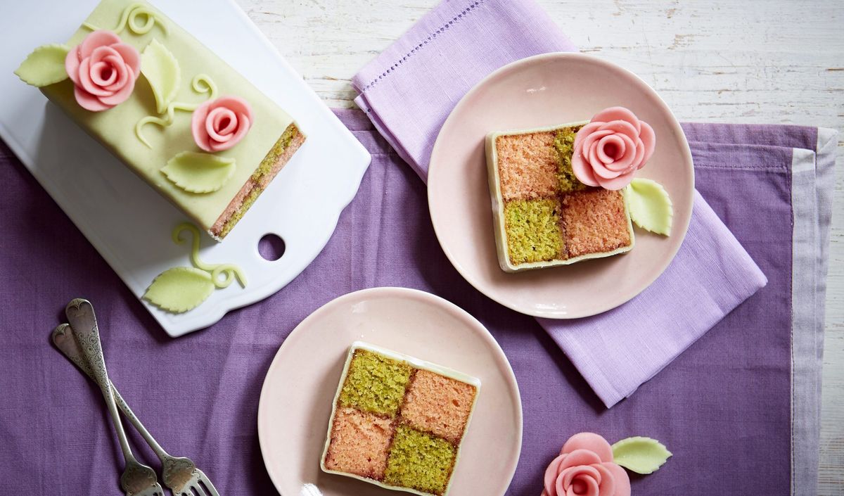 Gluten Free Battenberg Cake Recipe - Dairy Free Option