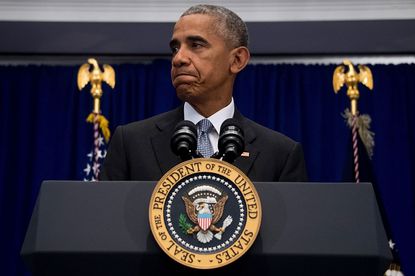 President Obama delivered a speech about the recent bombings in New York and New Jersey today.