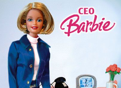 Fake CEO Barbie
