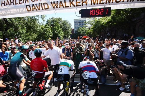 Images from the 2022 Harlem Skyscraper Cycling Classic