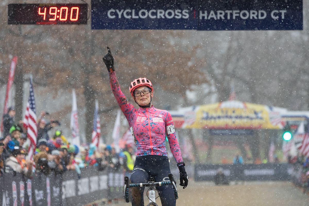 Clara Honsinger (EF Education First - Tibco - SVB) 2022 National Cyclocross Champion