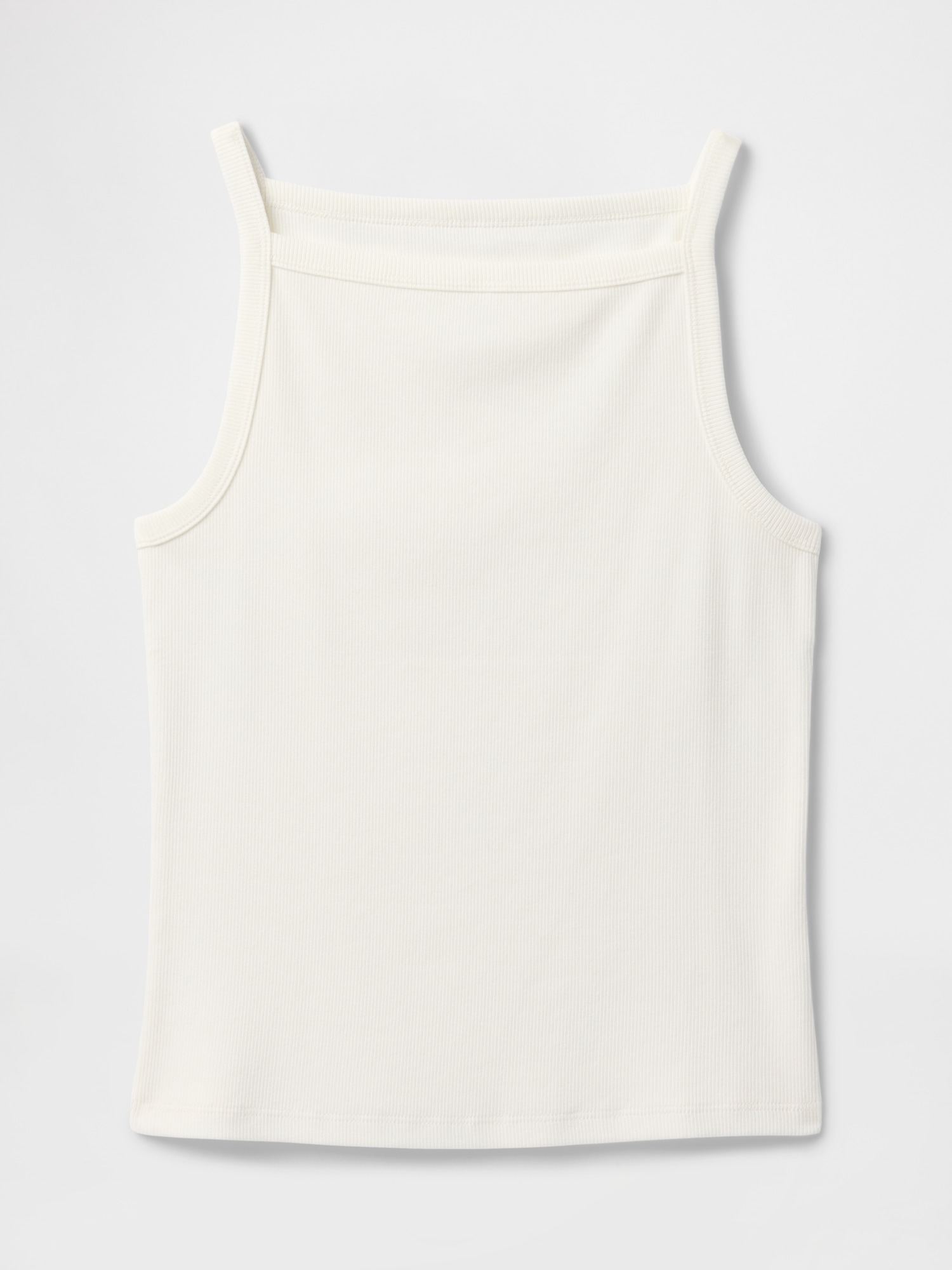 Modern Apron-Neck Tank Top