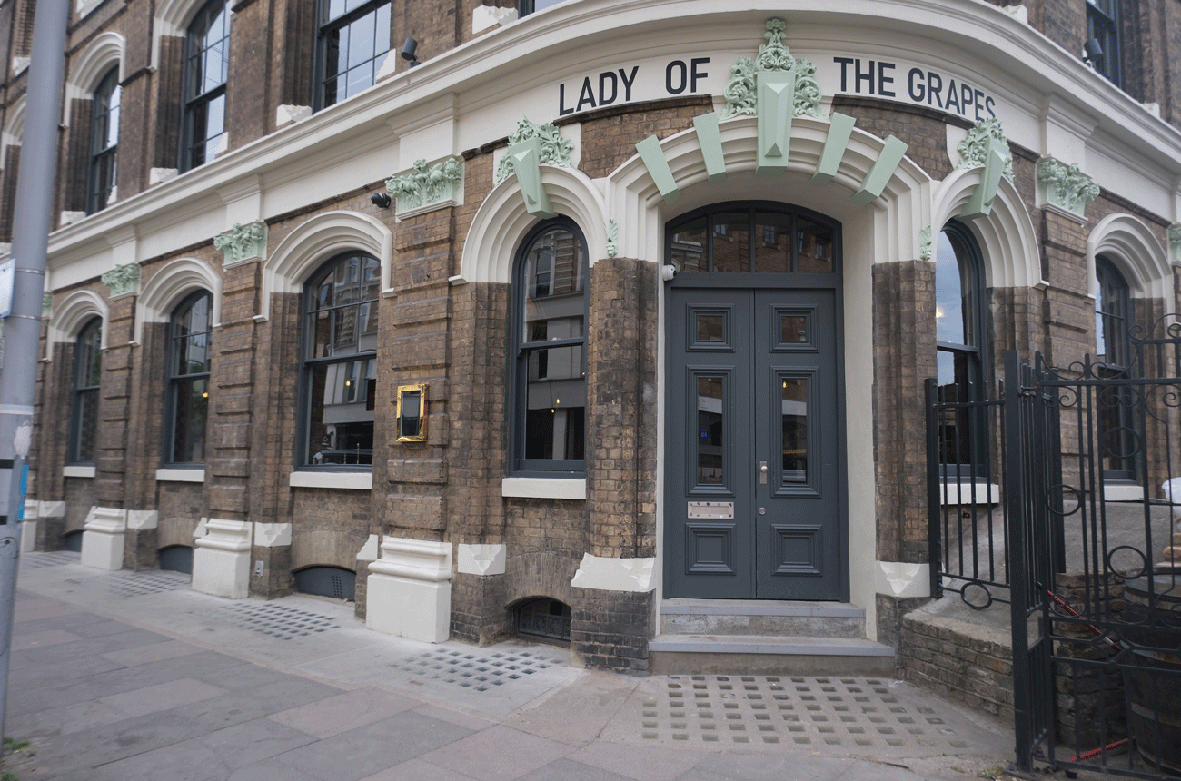 Lady of the Grapes, London Bridge
