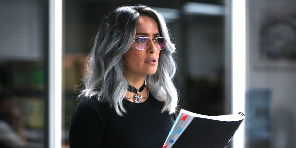 Salma Hayek in The Hummingbird Project