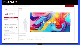 Planar LED calculator. 