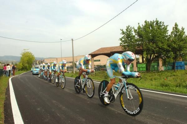 Astana came home in third
