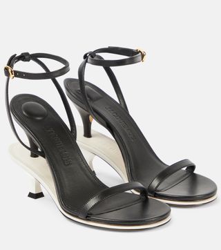 Jacquemus, Les Doubles Sandales leather sandals