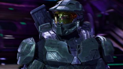Halo: Campaign Evolved screenshot shows Master Chief.