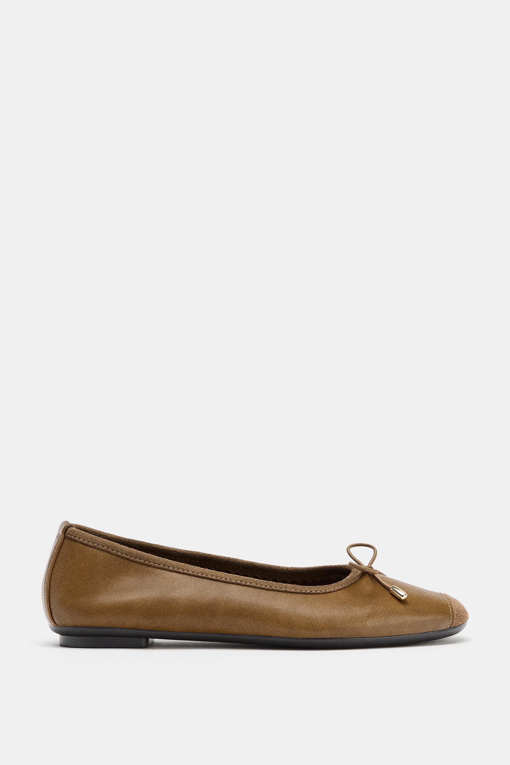 Ballet Flats With Bow