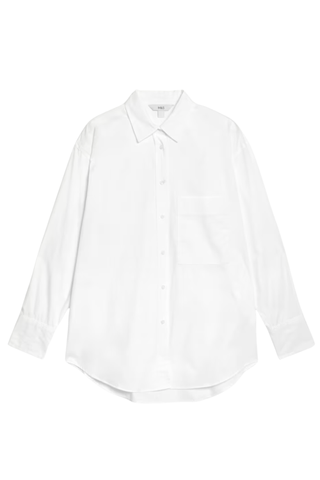 Pure Cotton Oversized Shirt