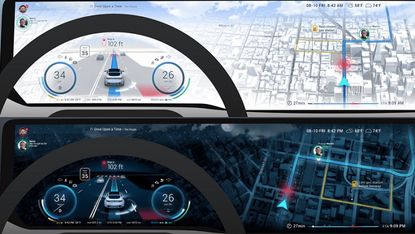 HERE / Unity sat nav concept