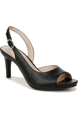 Teller Slingback Peep Toe Pump - Wide Width Available