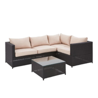 Very Home Vancouver 3-Piece Corner Rattan Set