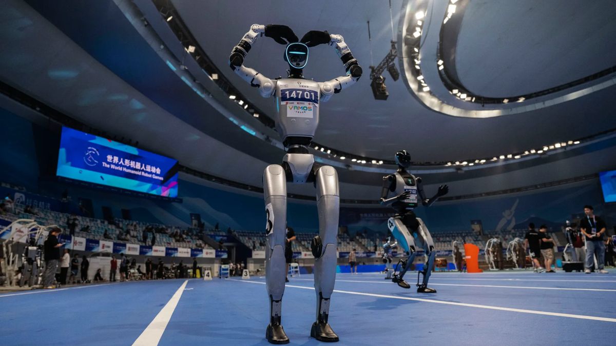 China is hosting the robot Olympics and its equal parts awesome and sci-fi terror