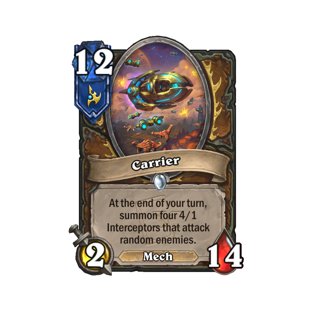 Hearthstone Heroes of StarCraft card