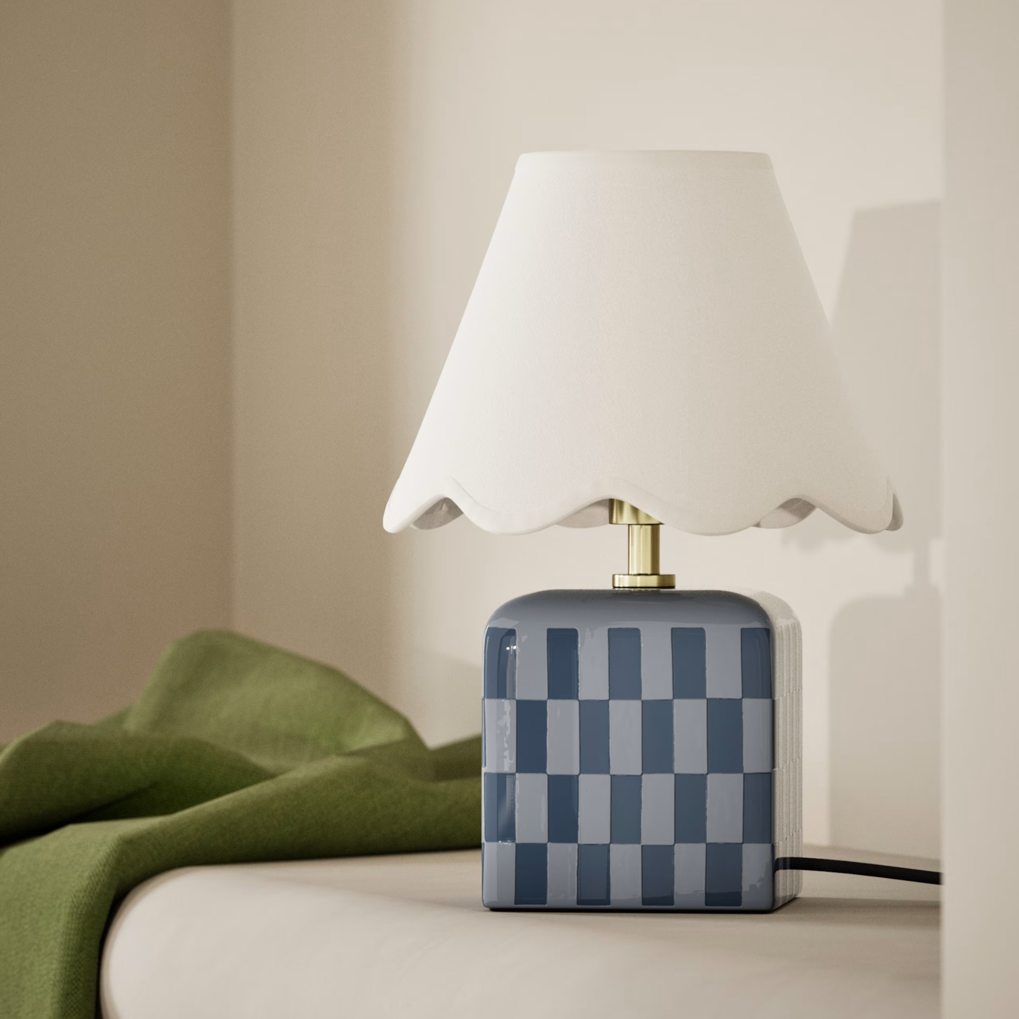 Checkerboard Table Lamp