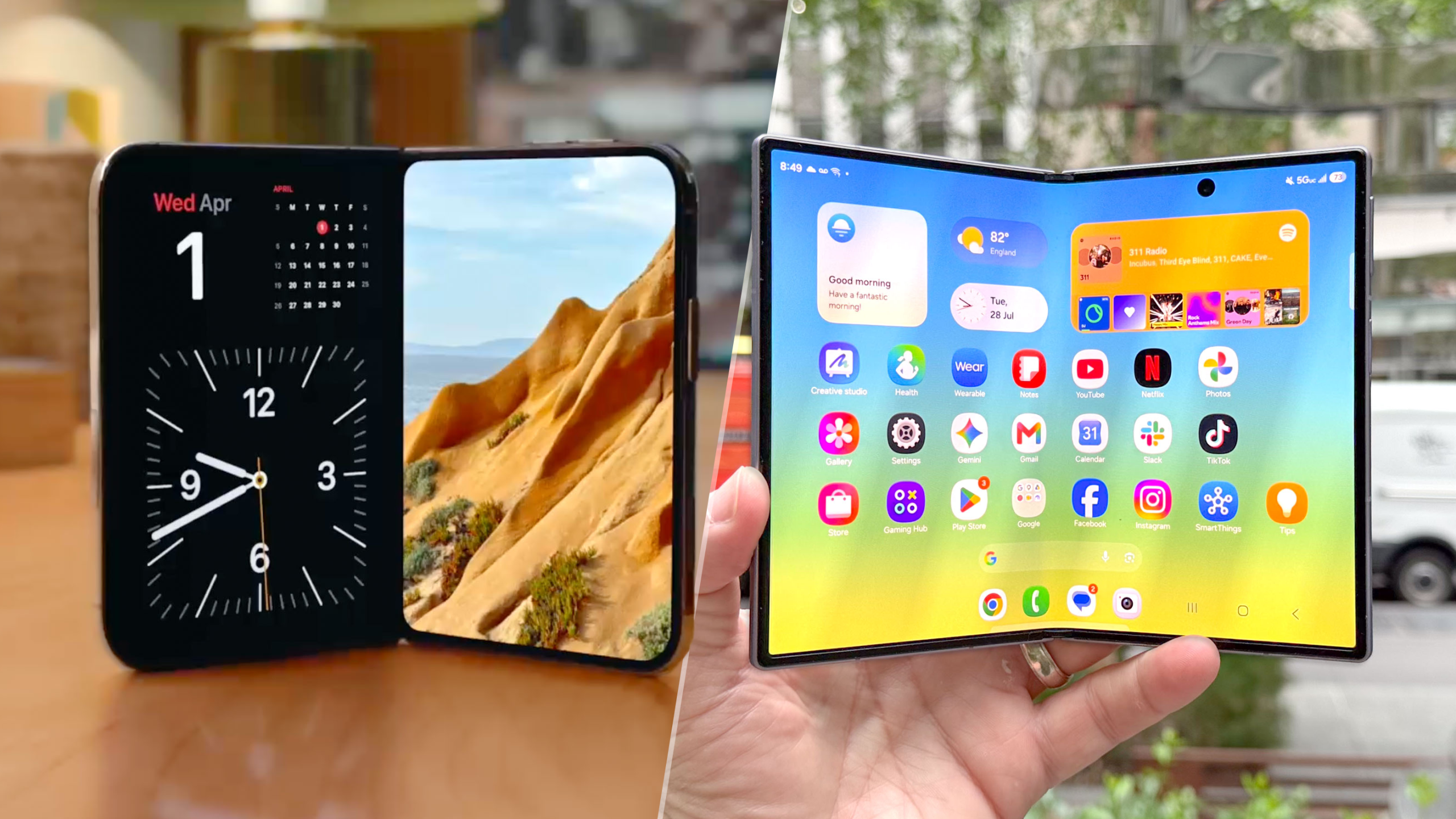 iPhone Duo and Galaxy Z Fold 8