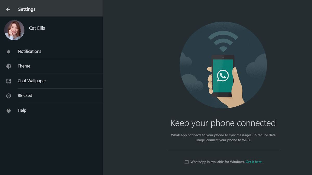 WhatsApp Web ya tiene modo oscuro TechRadar