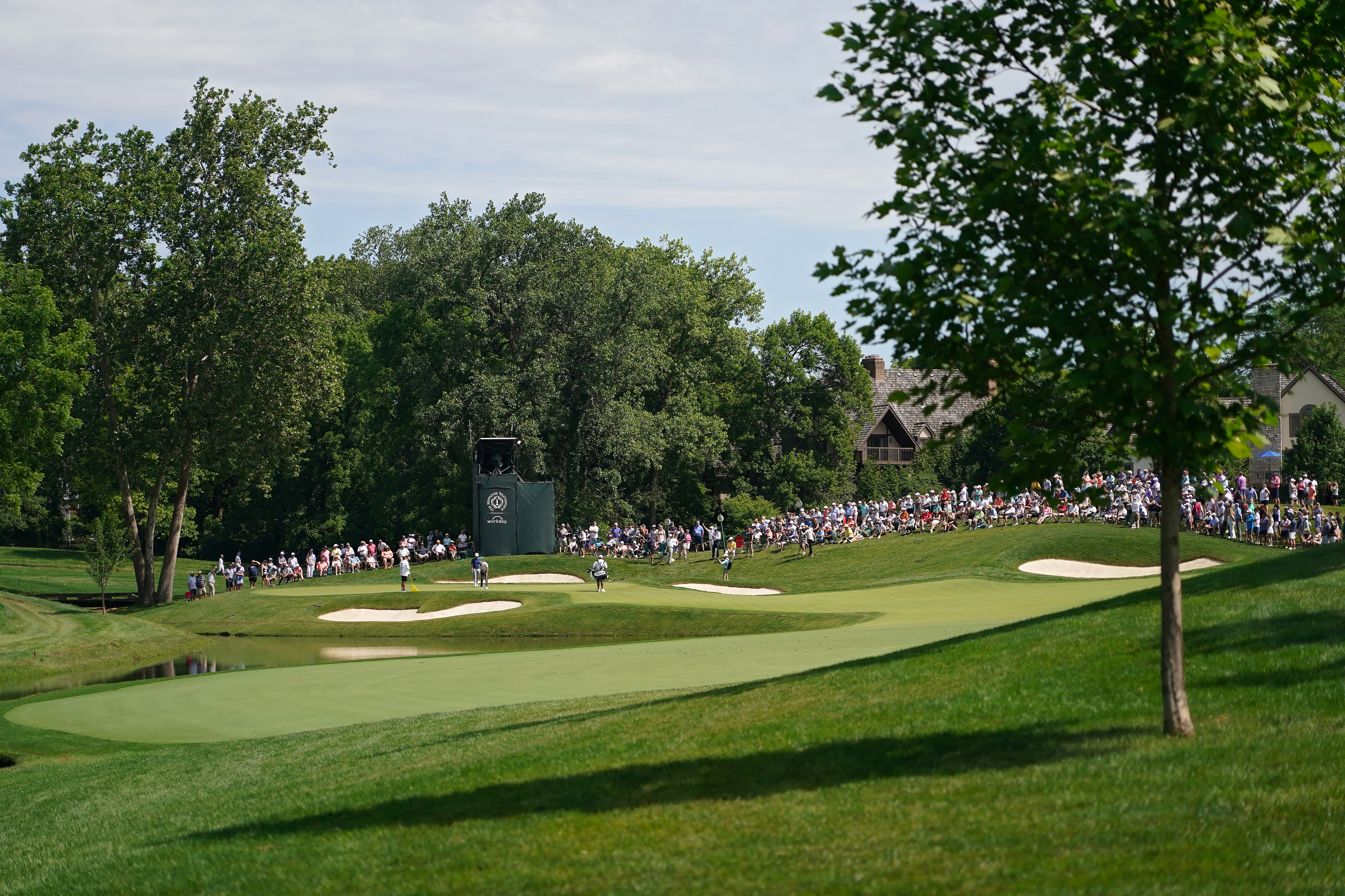 A general shot of Muirfield Village Golf Club