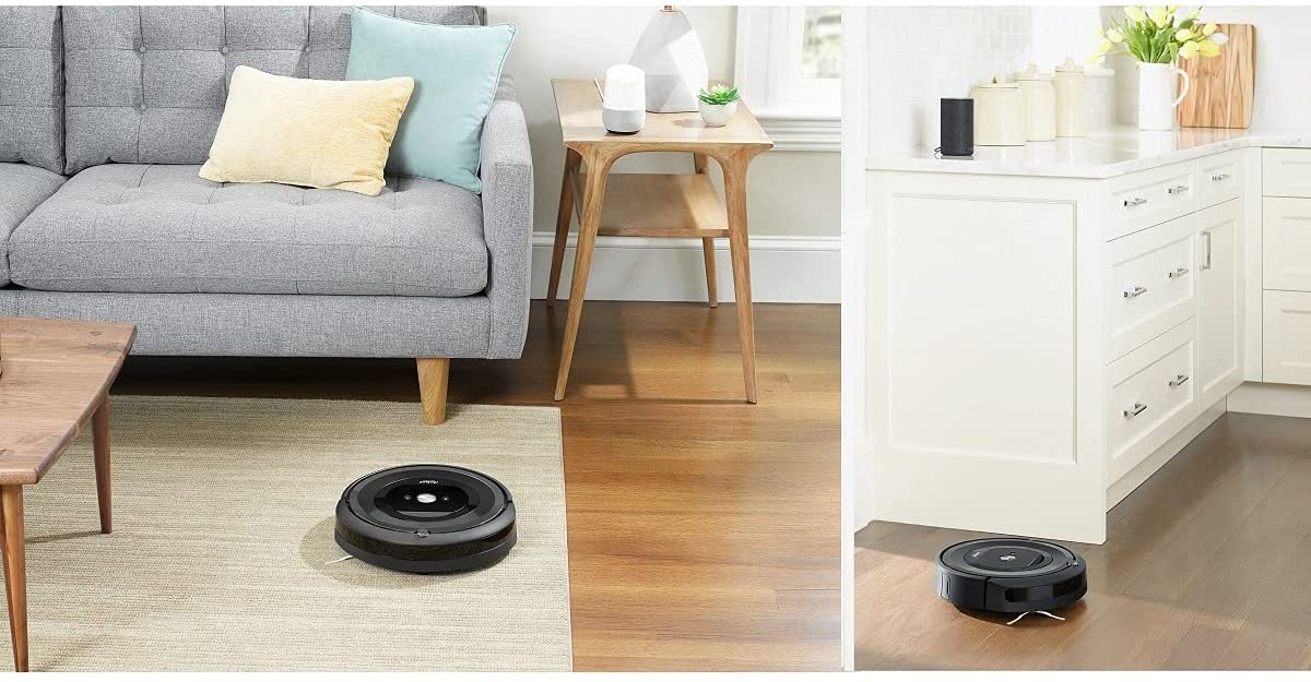 iRobot Roomba e5154 in azione in un soggiorno