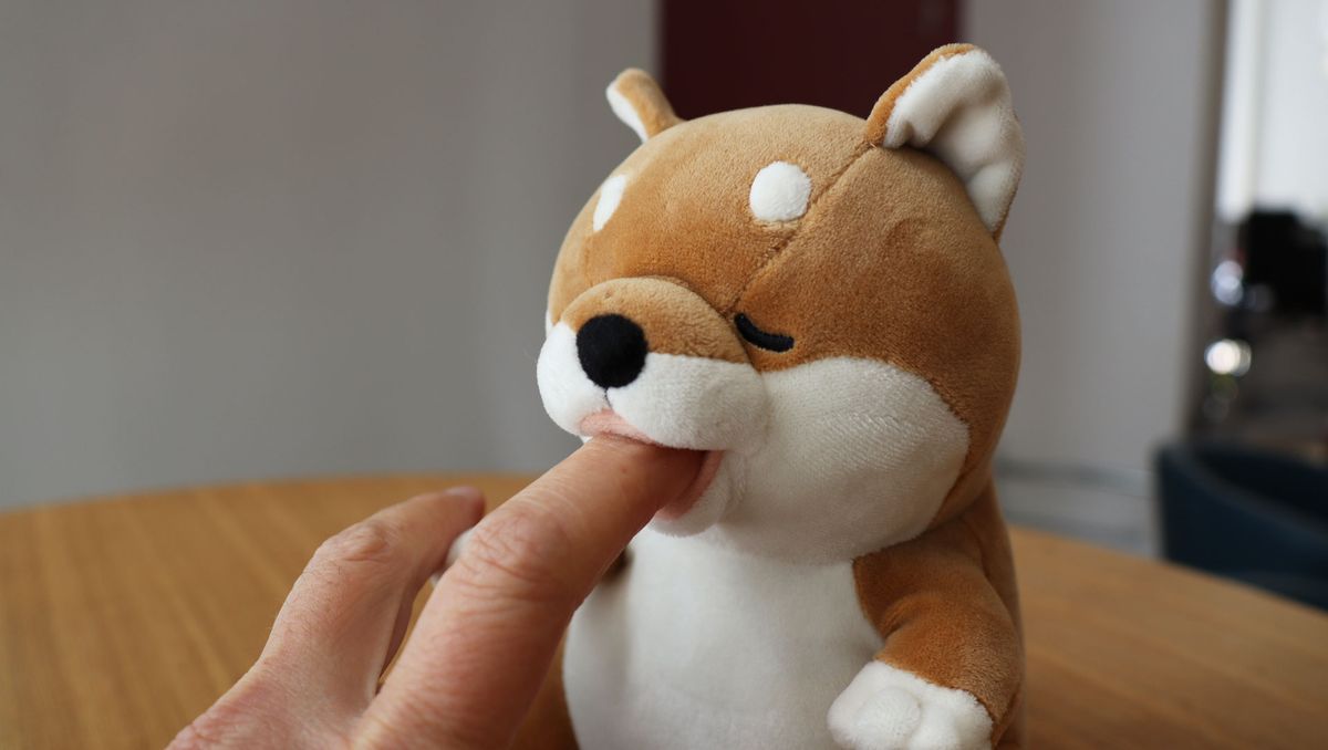 This robot toy nibbles my finger – and I’m okay with that