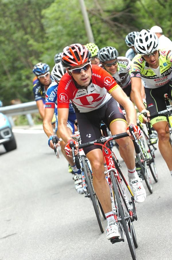 Philip Deignan (Radioshack) started the breakaway