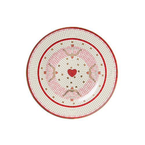 Valentine Bistro Tile Dessert Plate