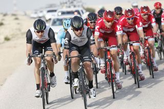 Mark Cavendish on stage one of the 2016 Tour of Qatar