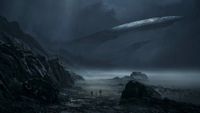 A screenshot from the reveal trailer for Star Wars: Fate of the Old Republic.