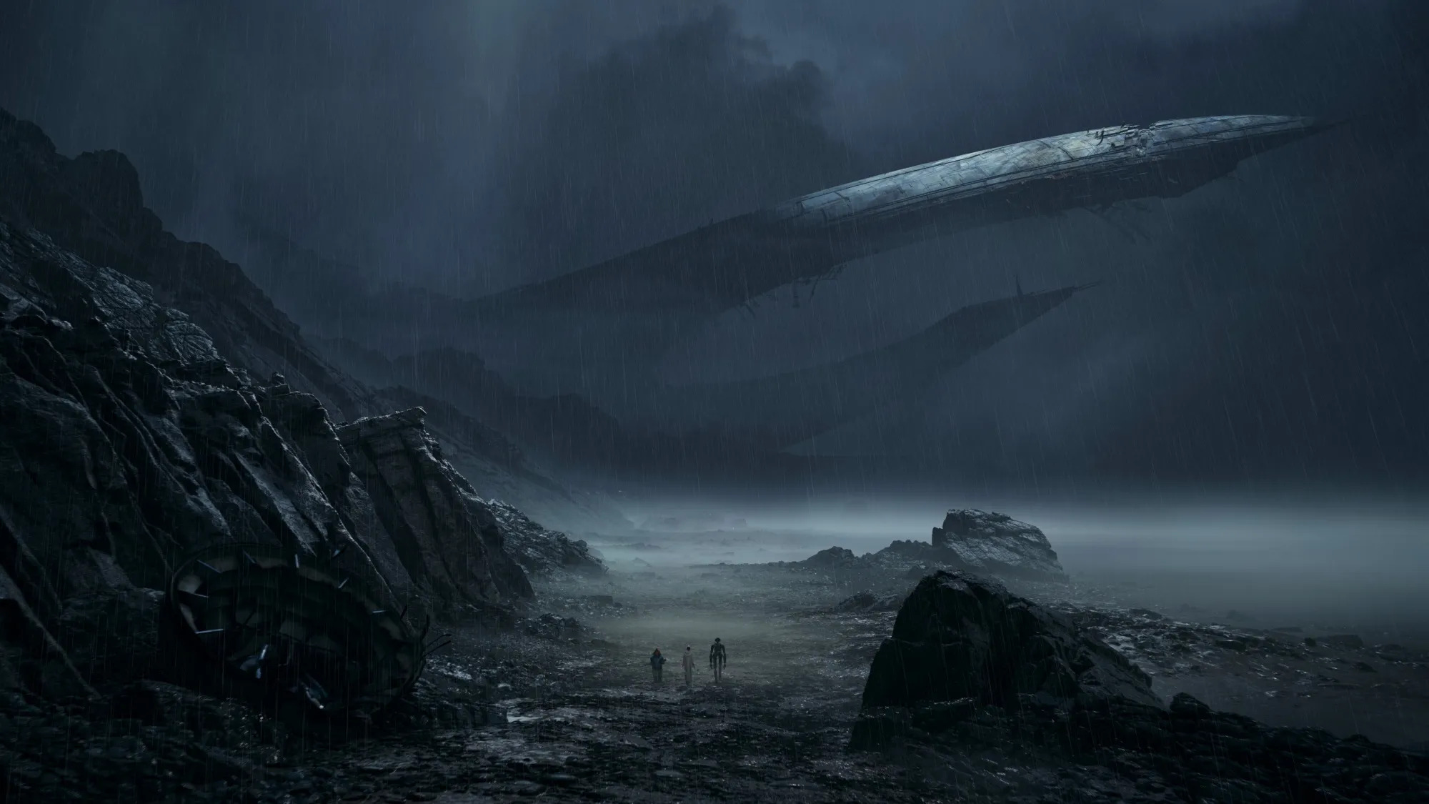 A screenshot from the reveal trailer for Star Wars: Fate of the Old Republic.