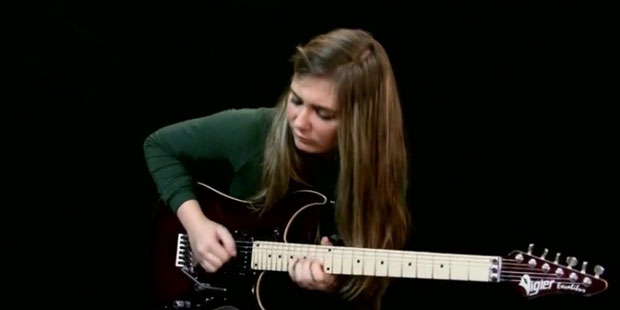 16-Year-Old Guitarist Tina S. Plays Steve Vai's 