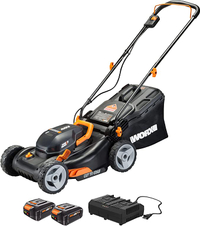 Worx WG743 40V Power Share 17" Cordless Lawn Mower | Was $329.99 Now $306.49 at Amazon