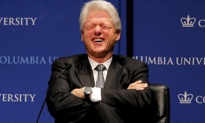 Knock, knock. Who's there? Bill Clinton!