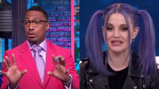 Nick Cannon and Kelly Osbourne