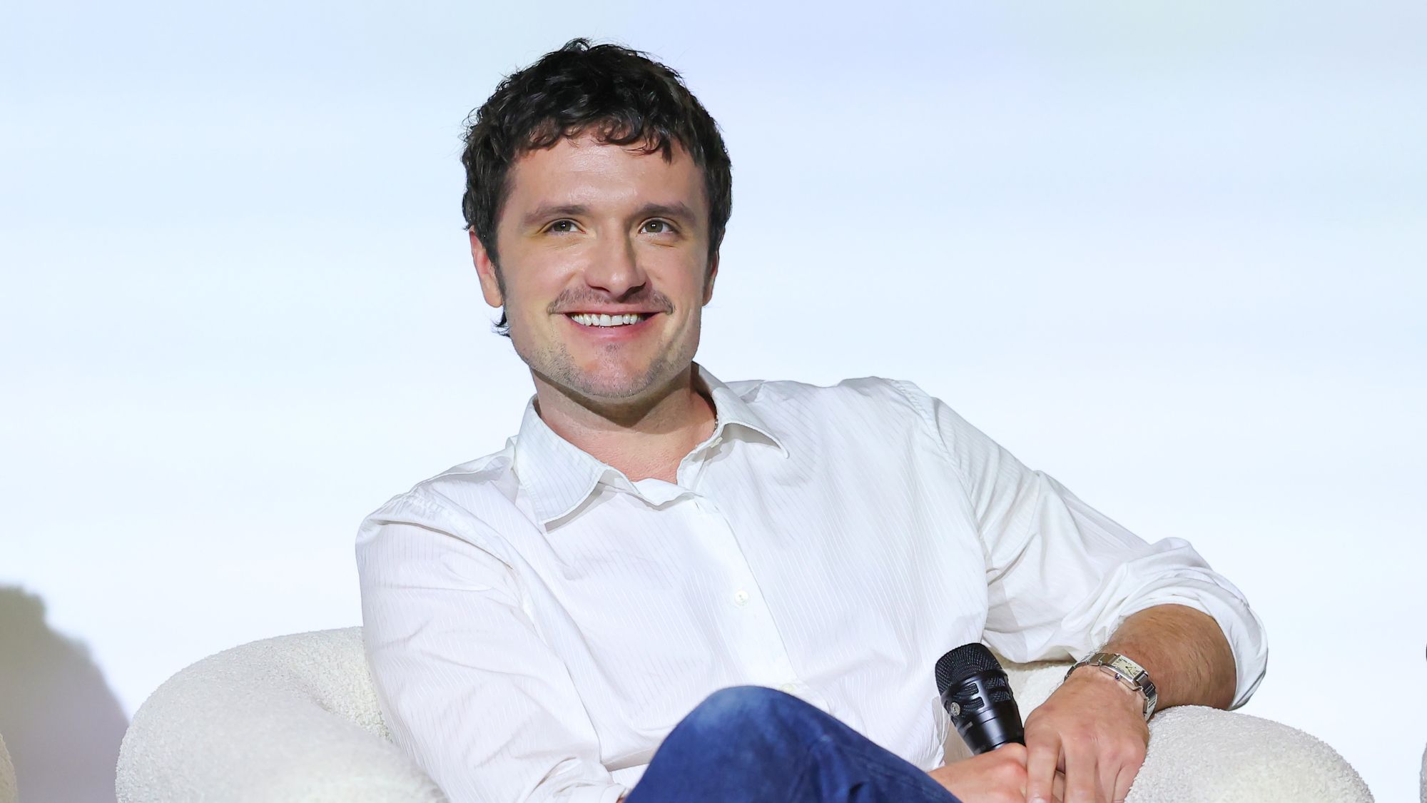 Josh Hutcherson attends HBO's I Love LA panel