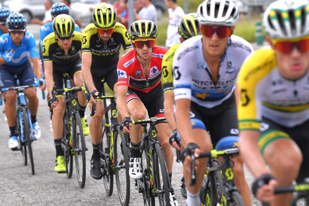 Mitchelton Scott lead the Vuelta a Espana peloton